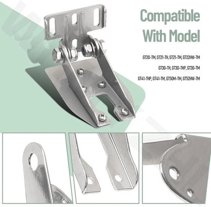 Transom Mount Bracket Spray Shield for Garmin Heavy-Duty Transducer