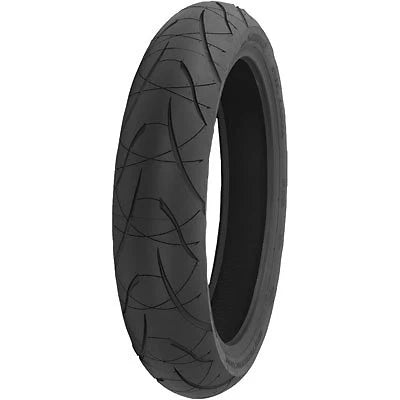 2X Front Motorcycle Tire 120/70ZR-17 (58W) Shinko 016 for Aprilia