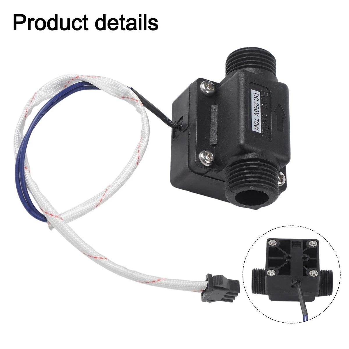 Customizable Magnetic Flow Switch for Instant Water Systems and Boilers