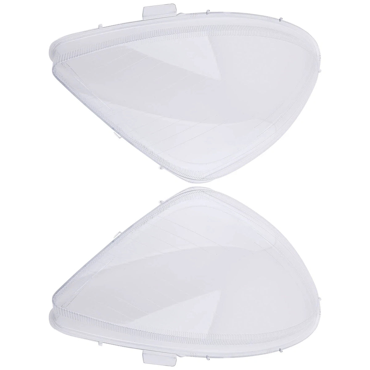 Headlight Lens Cover Front Pair for Mercedes-Benz R171 SLK (2005–2011) Clear