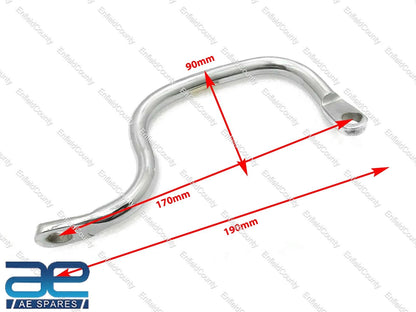Side Lifting Handle for Royal Enfield Motorcycle Chrome Steel