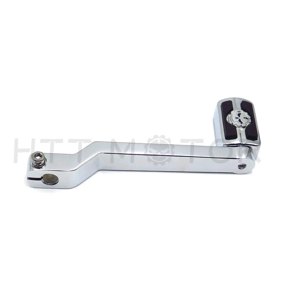 Chrome Billet Slotted Toe Shift Lever Arm for Harley Big Twin (1986–2016)