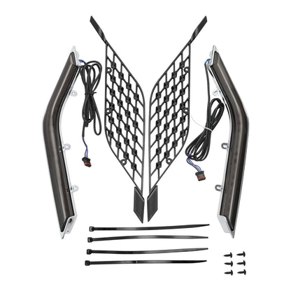 LED Radiator Grill Panels for Honda Goldwing GL 1800 Tour DCT (2018–2023)