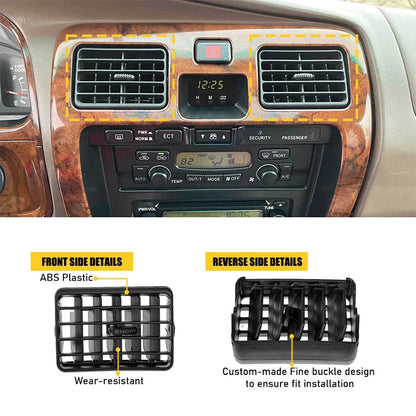 Set of 2 Dash A/C Vents for Toyota Tacoma (1996–2002)