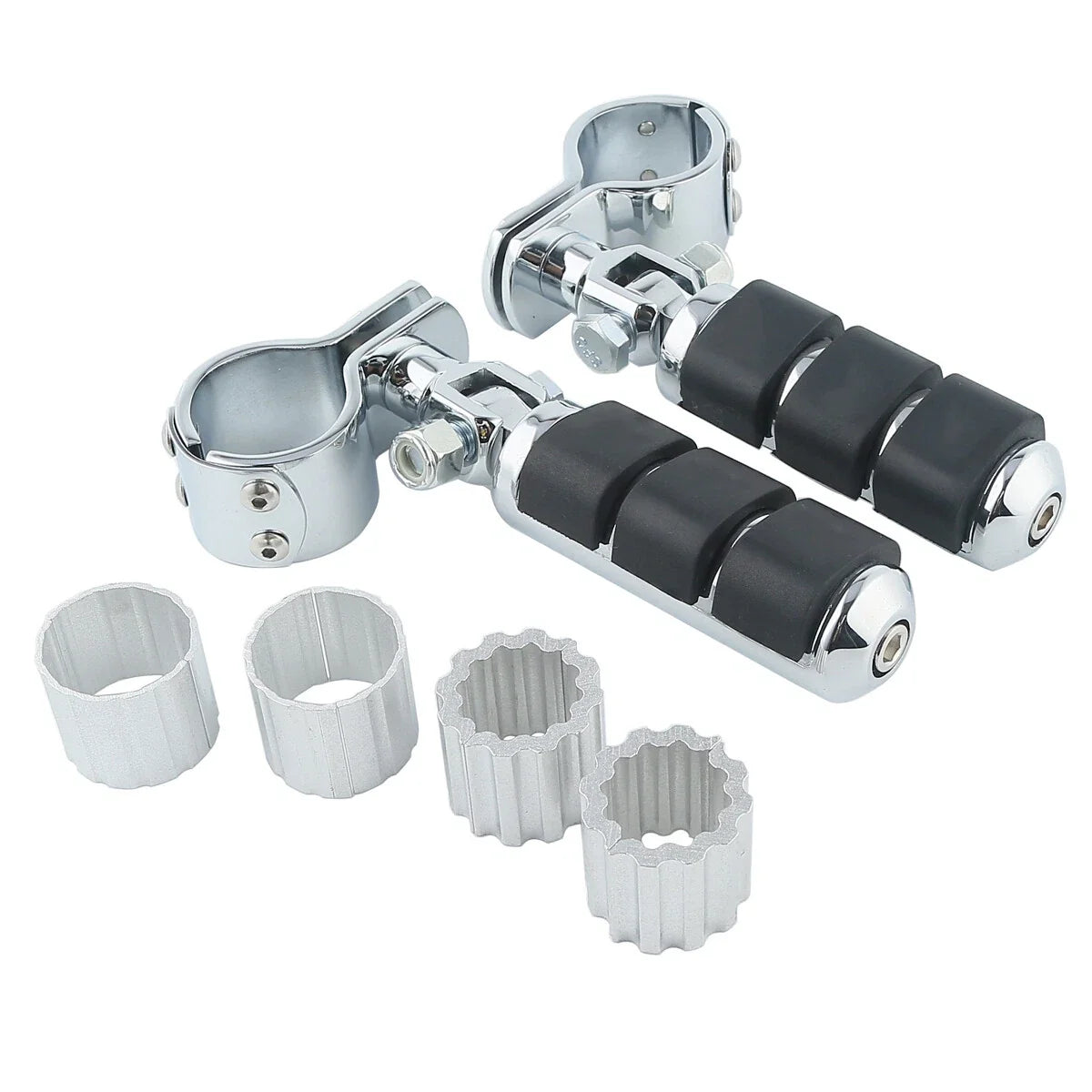 Adjustable Highway Bar Footpeg Engine Guard for Harley (Fits 22mm, 25mm, 32mm, 35mm)