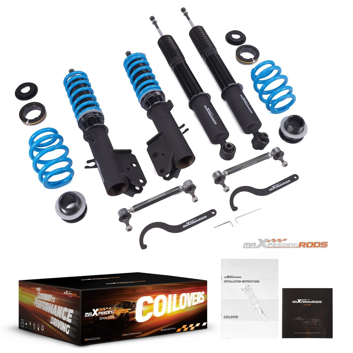 Coilover 24 Way Damper Suspension Shock for Pontiac GTO (2004–2006) B6QFD3