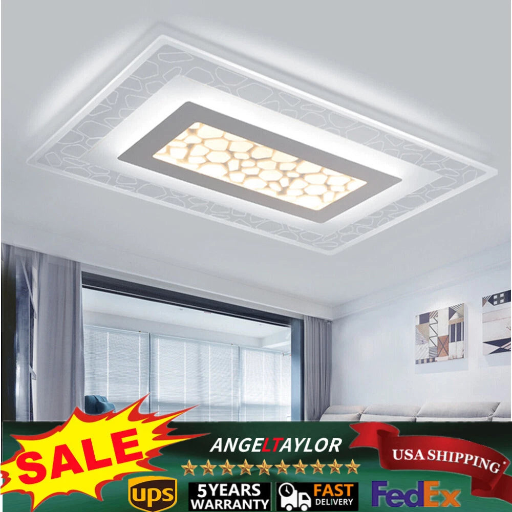 Acrylic LED Ceiling Light Fixture for Kitchen Bedroom