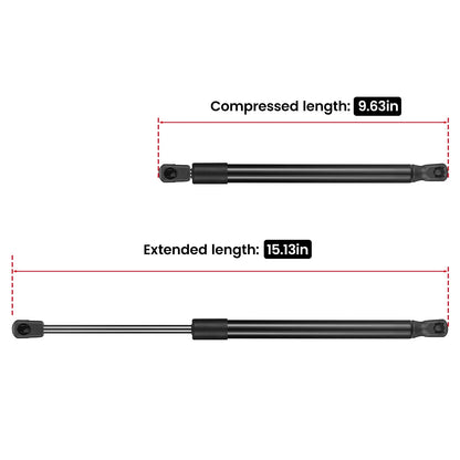 2 Hood Gas Lift Supports for Hyundai Sonata (2011–2014)