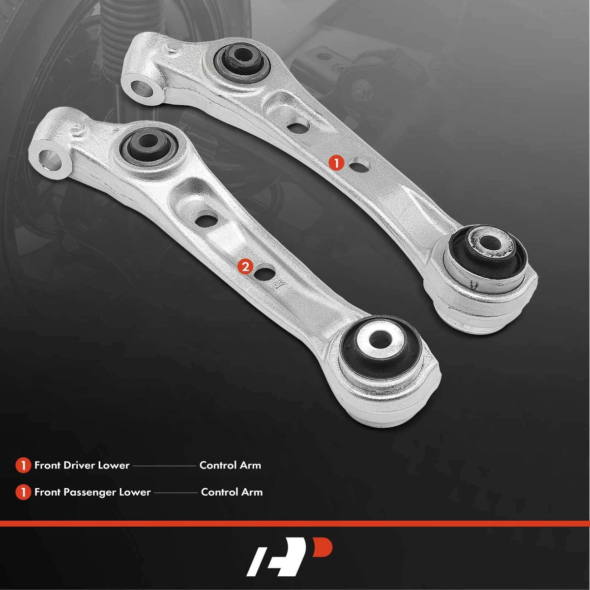 2X Front Lower Rearward Control Arms for BMW F10 F12 G32 (2011–2019)