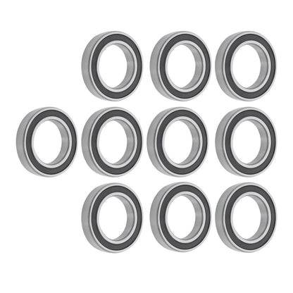 10Pcs 6010-2RS Deep Groove Ball Bearing for CNC (Pre-Lubricated)
