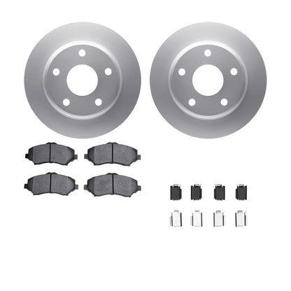 Set of 4 Ceramic Brake Pads for Volkswagen Routan (2009–2014) ALX-PAU-DF-4512-40144-CLA5