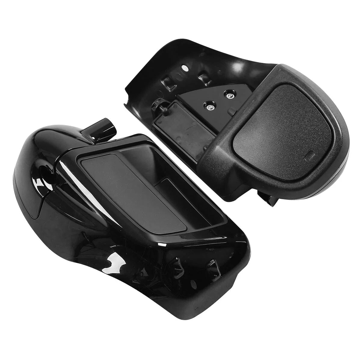 Lower Vented Fairings for Harley Electra Glide 2015–2024, Vivid Black