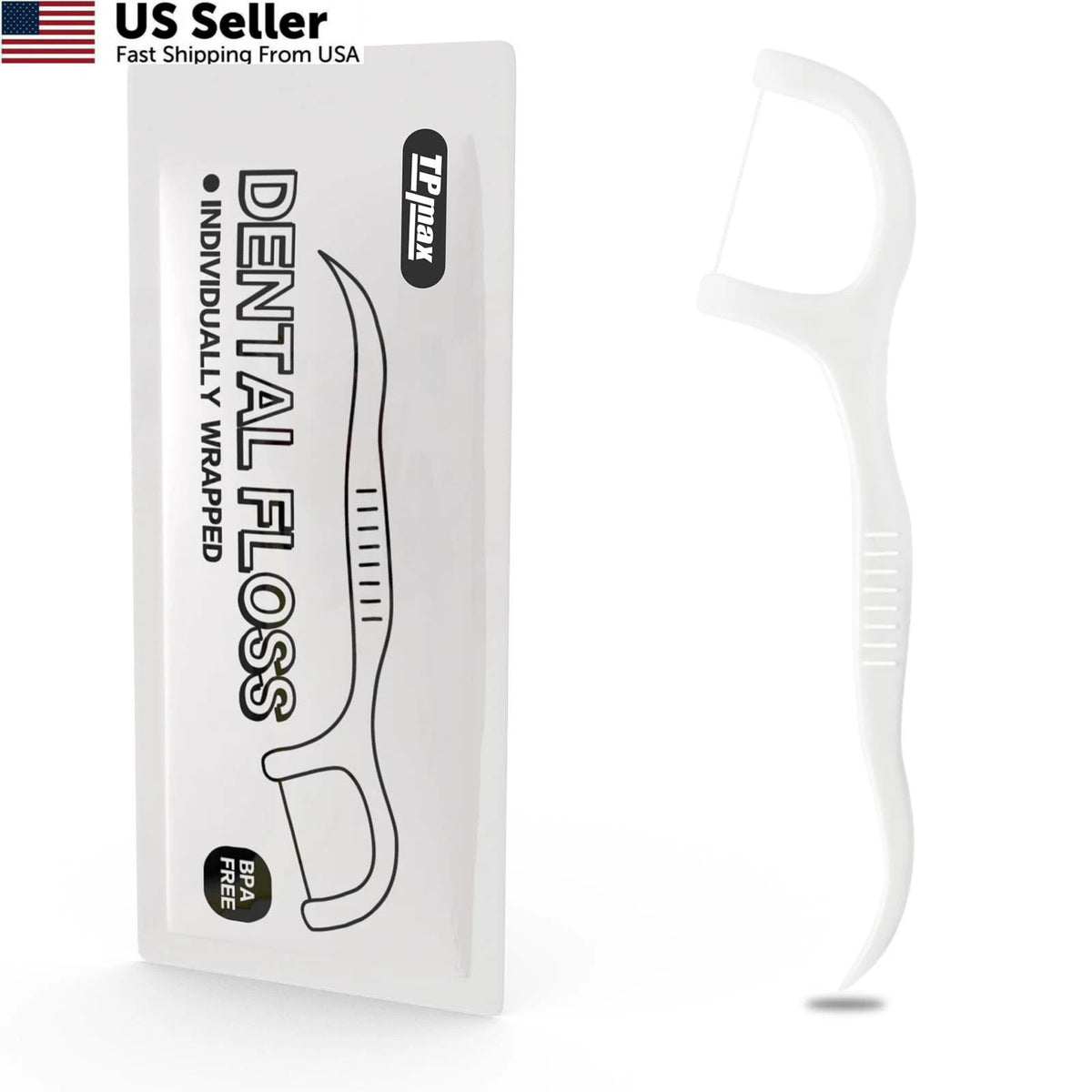 150 Count Dental Flossers for Travel Oral Care