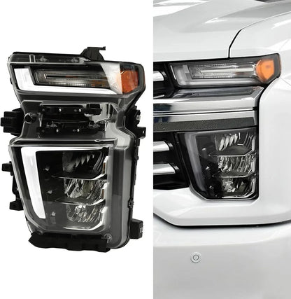LED Headlight for Chevy Silverado 2500HD 3500HD (2020–2023)