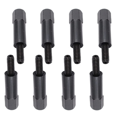 8Pcs Chrome Valve Cover Bolt Set for Chevy 283 305 327 (1960–1986)