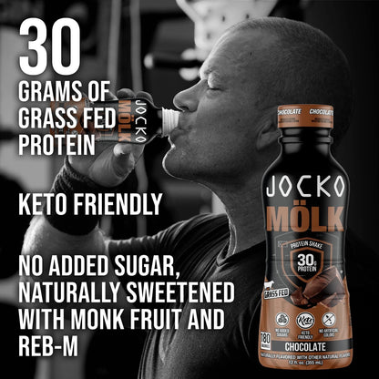 Pack of 12 Grass Fed Protein Shakes (30g) - No Added Sugar