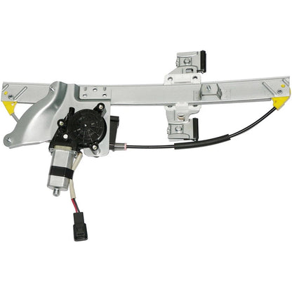 Front Left Window Regulator w/ Motor for Olds Aurora (2001–2003) 17-00111AN, 11700111-101, 15231239, 25716549, 25750511, 25750514, 82-171DR