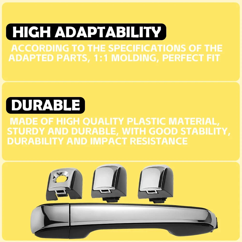 Set of 4 Outside Door Handles for Lexus GX460 (2010–2017)
