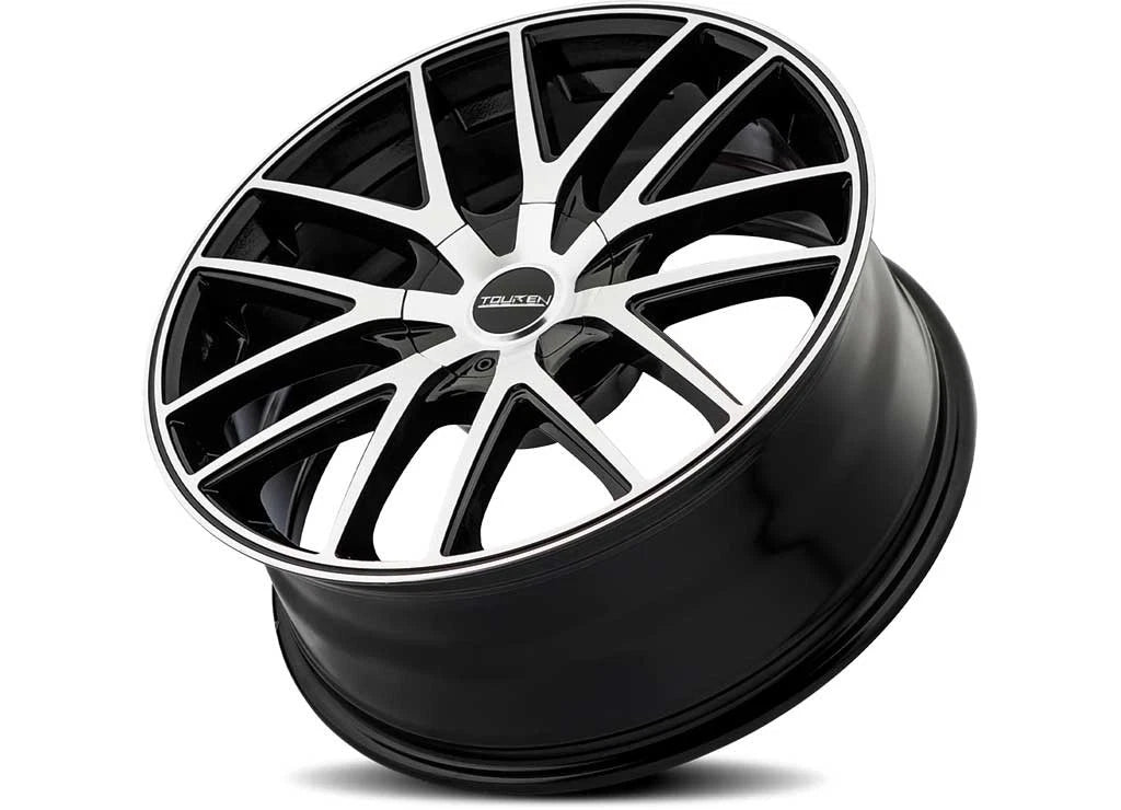 Touren TR60 Wheels 18x8 5-100/5-114.3 40mm Gloss Black Machined (2000–2023)