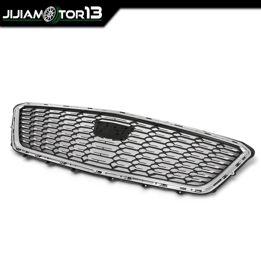 Front Bumper Upper Grille for Cadillac XT4 (2019–2023) Chrome, 84536239, 84658410, 84504262