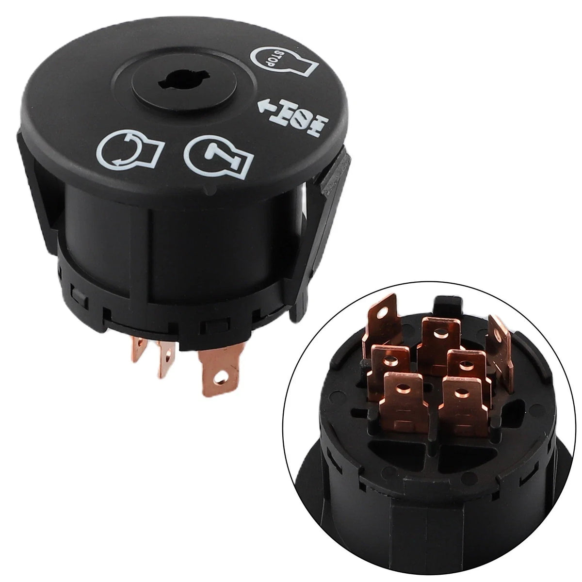 Ignition Switch for Craftsman (532193350, 21546319, 705064, 33457)