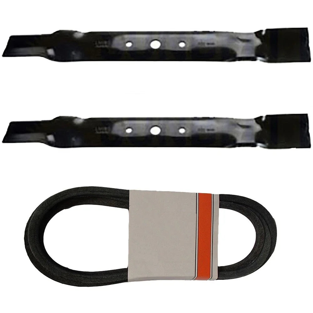 Mower Blades & Belt Set for John Deere (Replaces B1JD6015)