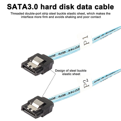 Mini SAS Cable SFF-8643 to 4 SATA for Hard Drive (0.5M)