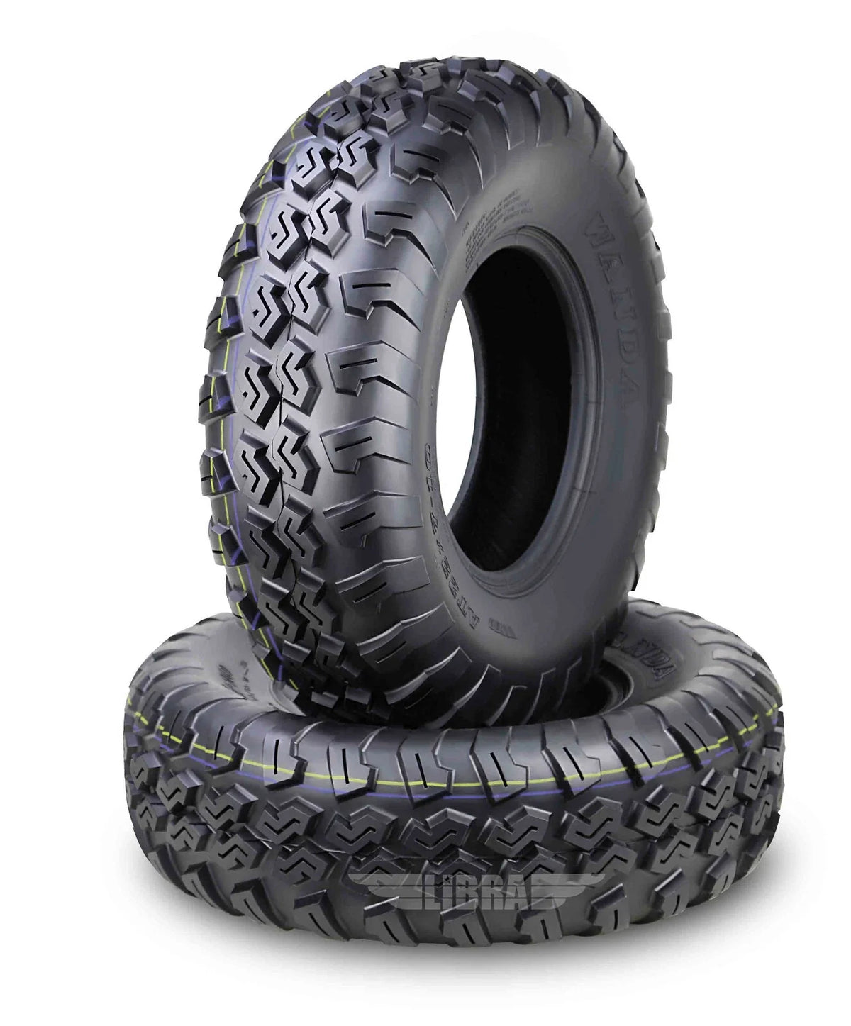 Set of 2 WANDA ATV UTV Tires 22x7-10 4PR for ATV/UTV