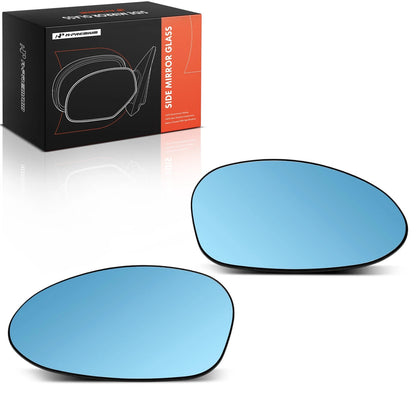2X Heated Blue Power Mirror Glass for BMW 328i xDrive 335i M3 (2012–2013)