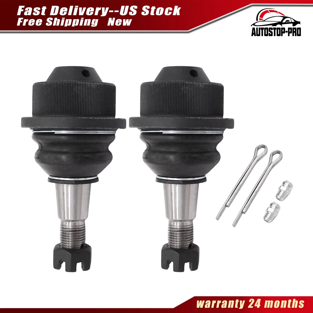 2X Lower Control Arm Ball Joints for Hummer H2 (2003–2009) K6693, 12472820, 12475477