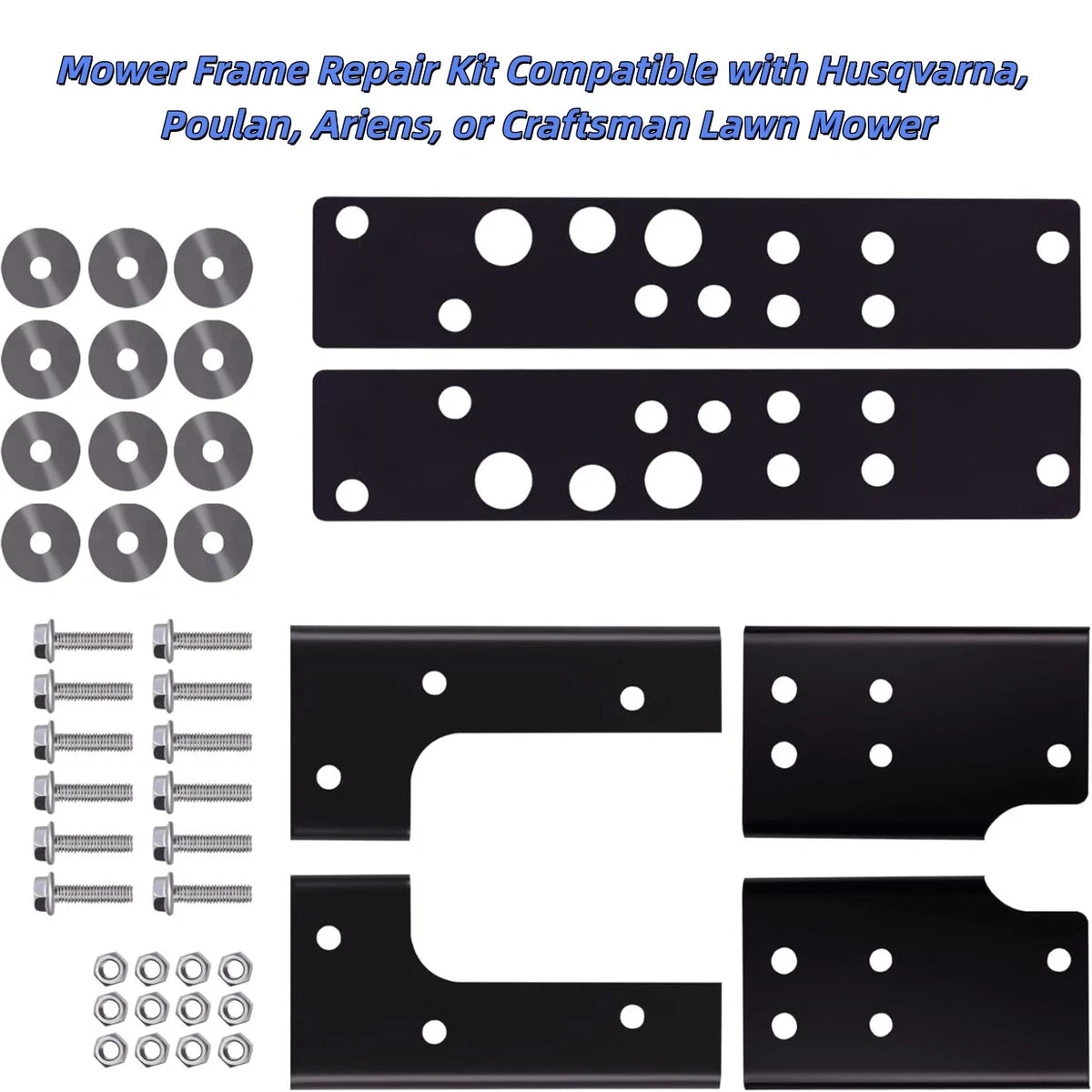 Mower Frame Repair Kit for Husqvarna, Poulan, Ariens, Craftsman