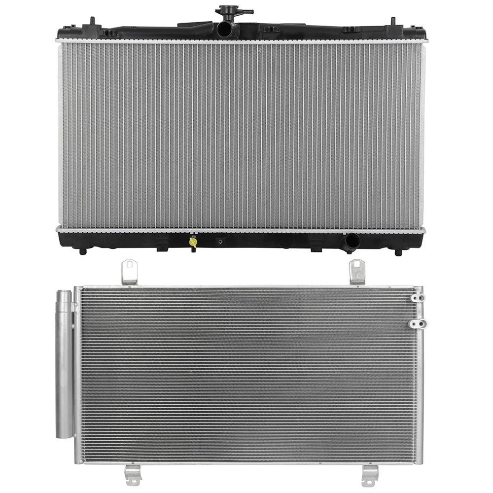 Aluminum Radiator & AC Condenser Cooling Kit for Lexus ES350 (2016–2018)