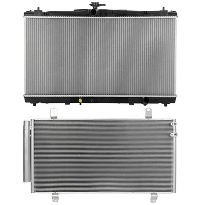 Aluminum Radiator & AC Condenser Cooling Kit for Lexus ES350 (2016–2018)