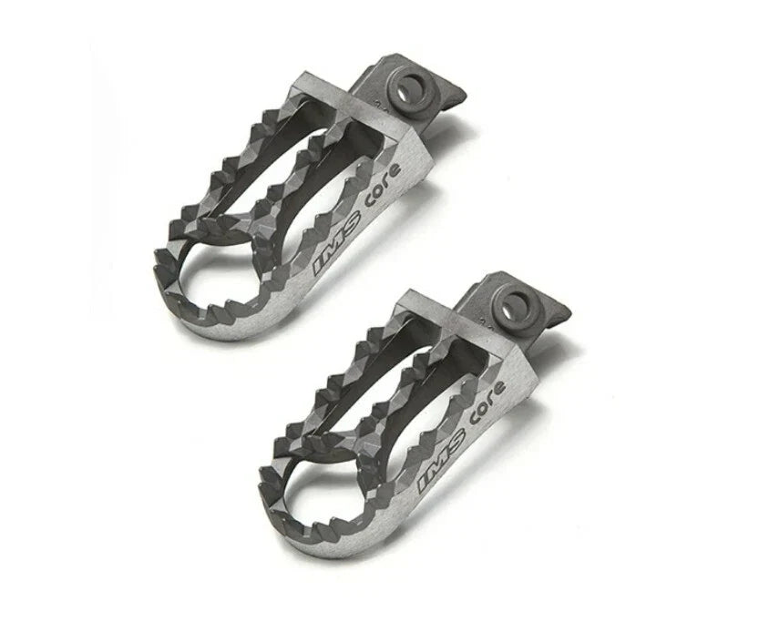 IMS Core Enduro Foot Pegs for Kawasaki KDX250 KDX200 KX125 (1988–Present)