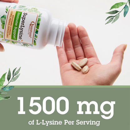 Quantum Health Super Lysine+ for Advanced 180 Count (Pack of 1)