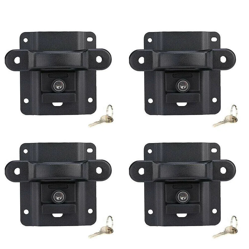 Set of 4 Tie Down Anchors & Box Link Cleats for Ford F150/F250/F350 (2015–2023)