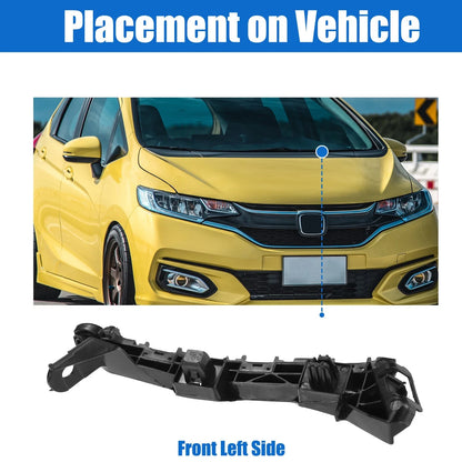 Left Side Front Bumper Mounting Support Bracket for Honda Fit (2015–2020)