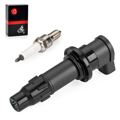 Ignition Coil & Iridium Spark Plug for Honda CRF250R (2004) 30700-KRN-671, IMR9C-9H