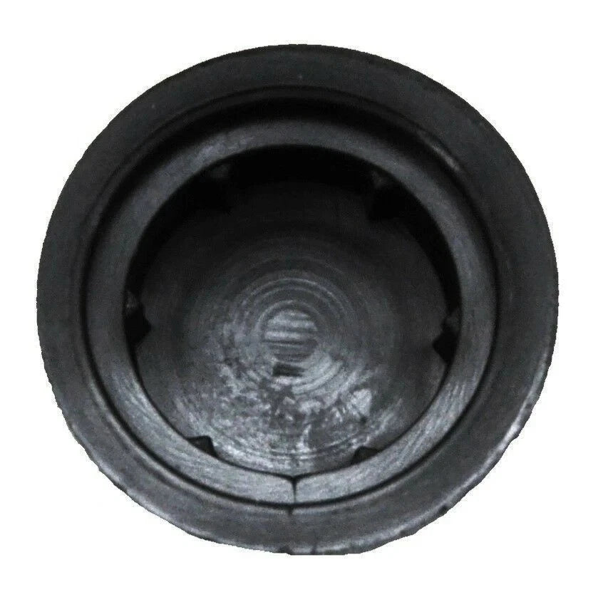 Set of 10 Hex Head Bolt Nut Covers for 3/8" Wrench Black HEXCAP-3, 8-180