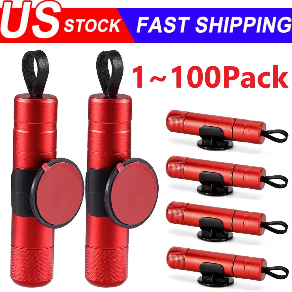 Emergency Escape Tool for Car Safety (Window Breaker, Seat Belt Cutter)