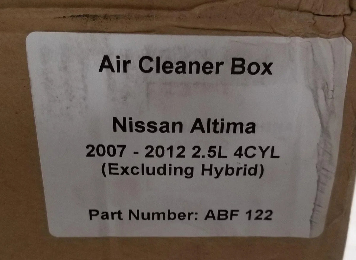 Air Cleaner Filter Box for Nissan Altima 2.5L (2007–2013) 16500JA00A ABF122