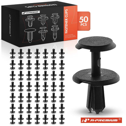 50Pcs Nylon Expansion Rivet Clips for Mercedes A0009919240, 25335