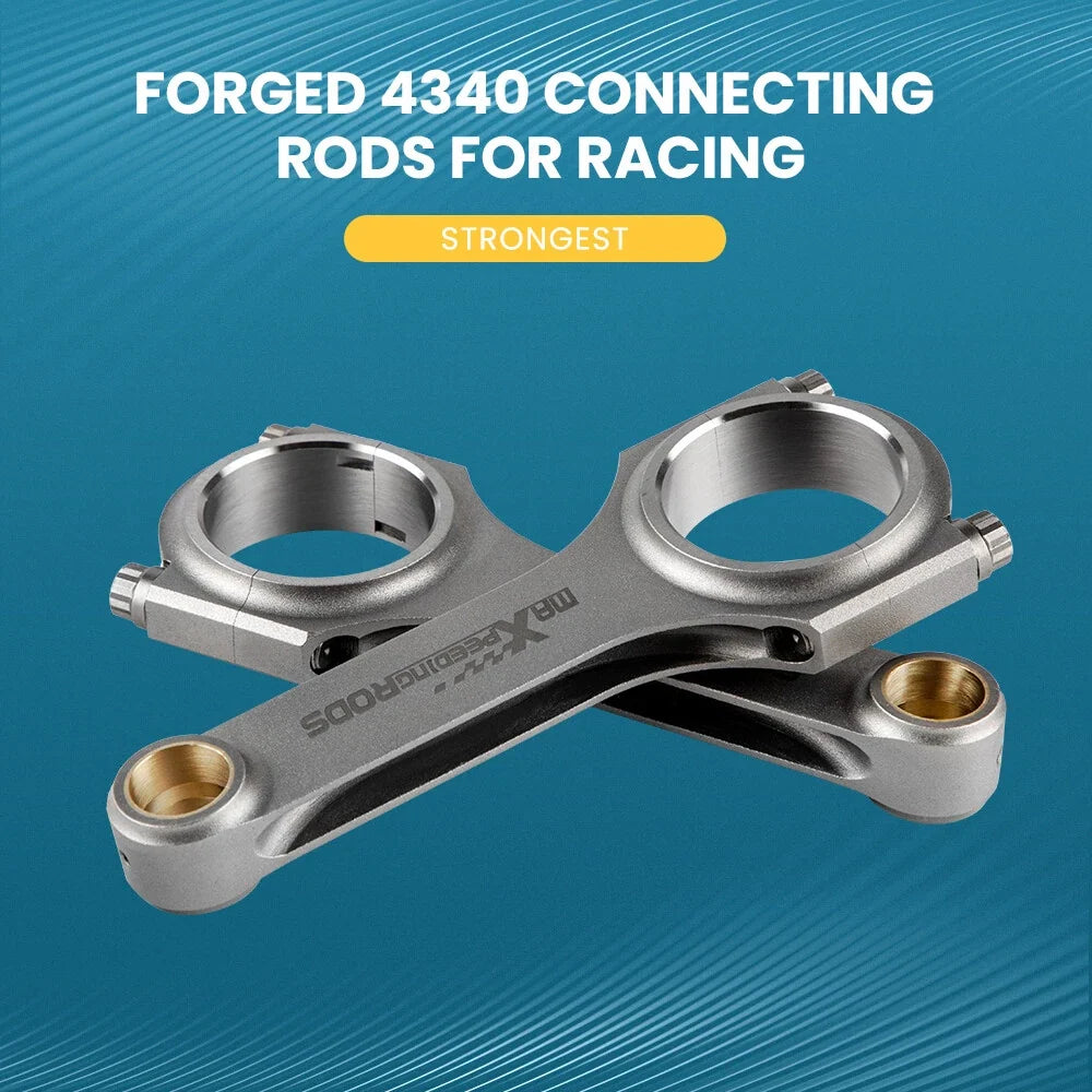 4x Forged Connecting Rods for Honda Civic D17 Coupe 2001–2005 (137mm)