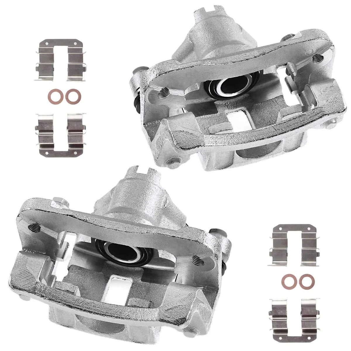 2X Brake Kit with Calipers Rear for Kia Forte5 Forte Koup (2010–2013) 18103759, S31542, P1157