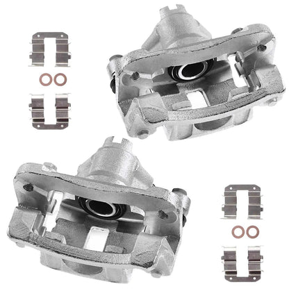 2X Brake Kit with Calipers Rear for Kia Forte5 Forte Koup (2010–2013) 18103759, S31542, P1157