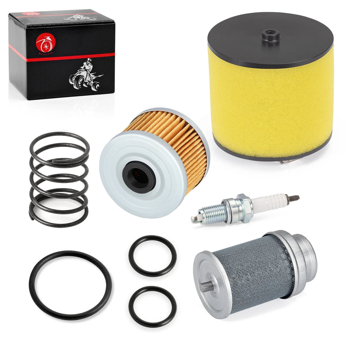 Air Filter Air Cleaner Body Oil Filter Spring for Honda FourTrax 300 (1988–2000)