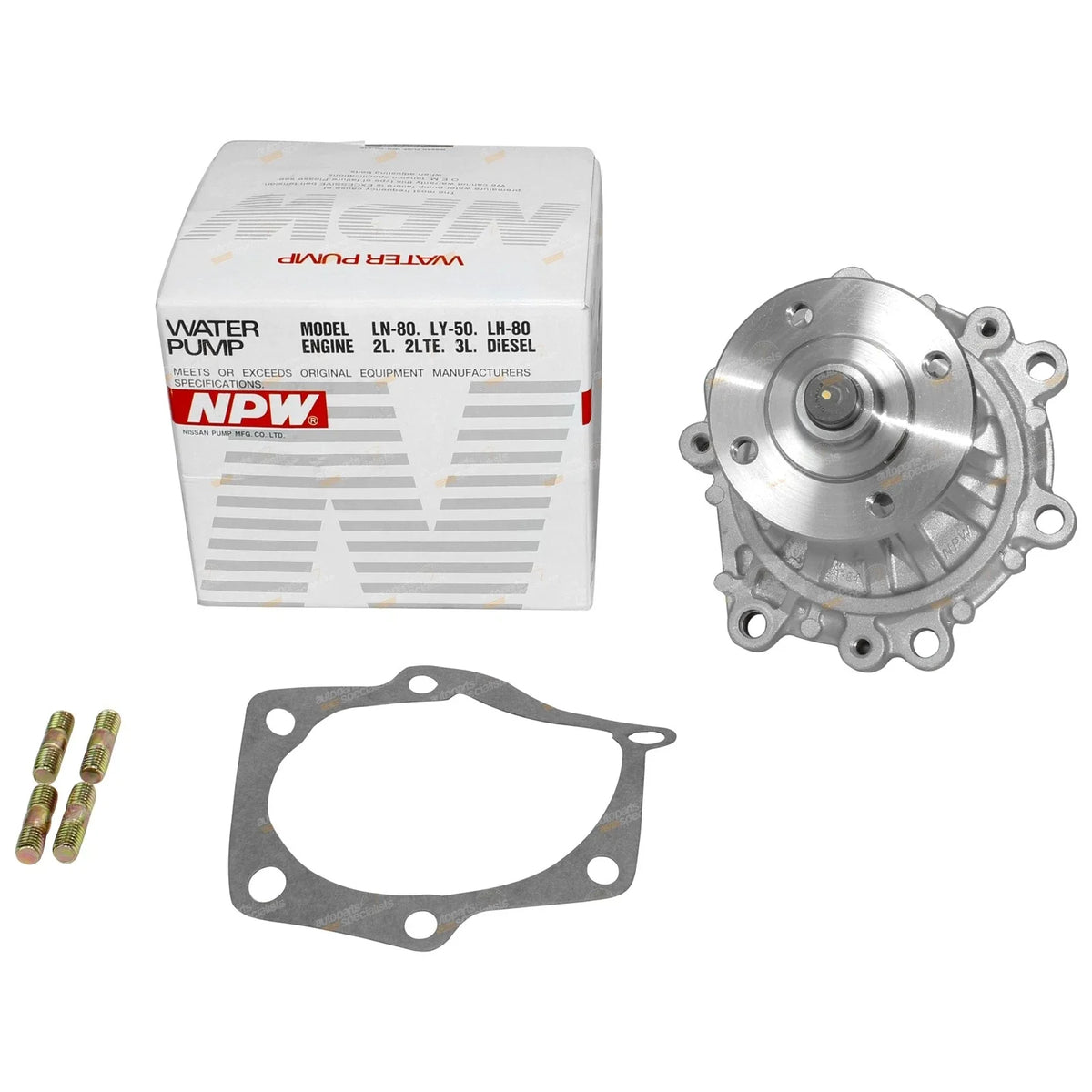 Water Pump NPW for Hilux LN106R LN107R LN111R 2.8L 3L Diesel Engine (1988–1999)