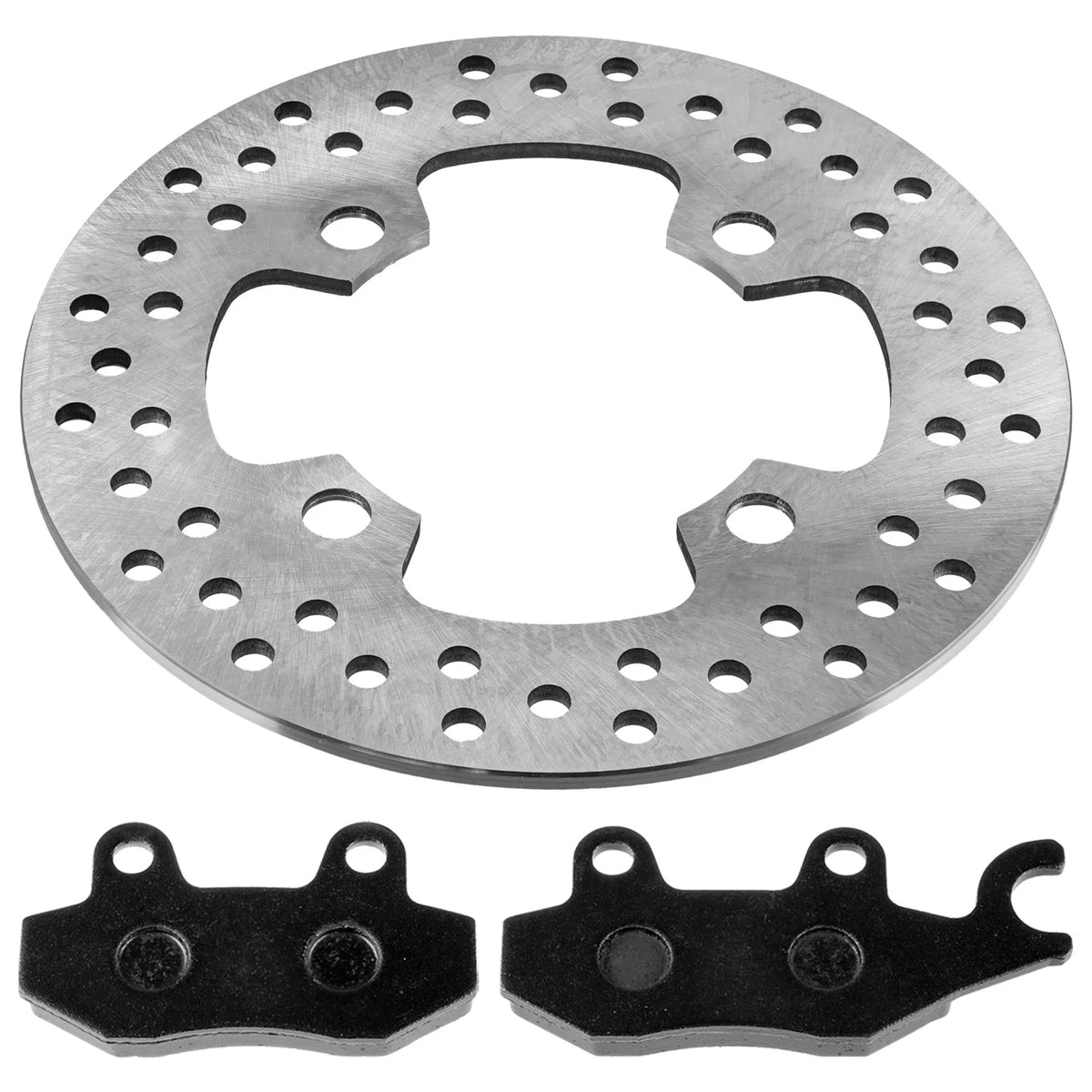 Front Right Brake Disc & Pads for Kawasaki Mule Pro-DX KAF1000 KDF1000 (2016–2026) DS195+MP294 - VS, 43082-Y011