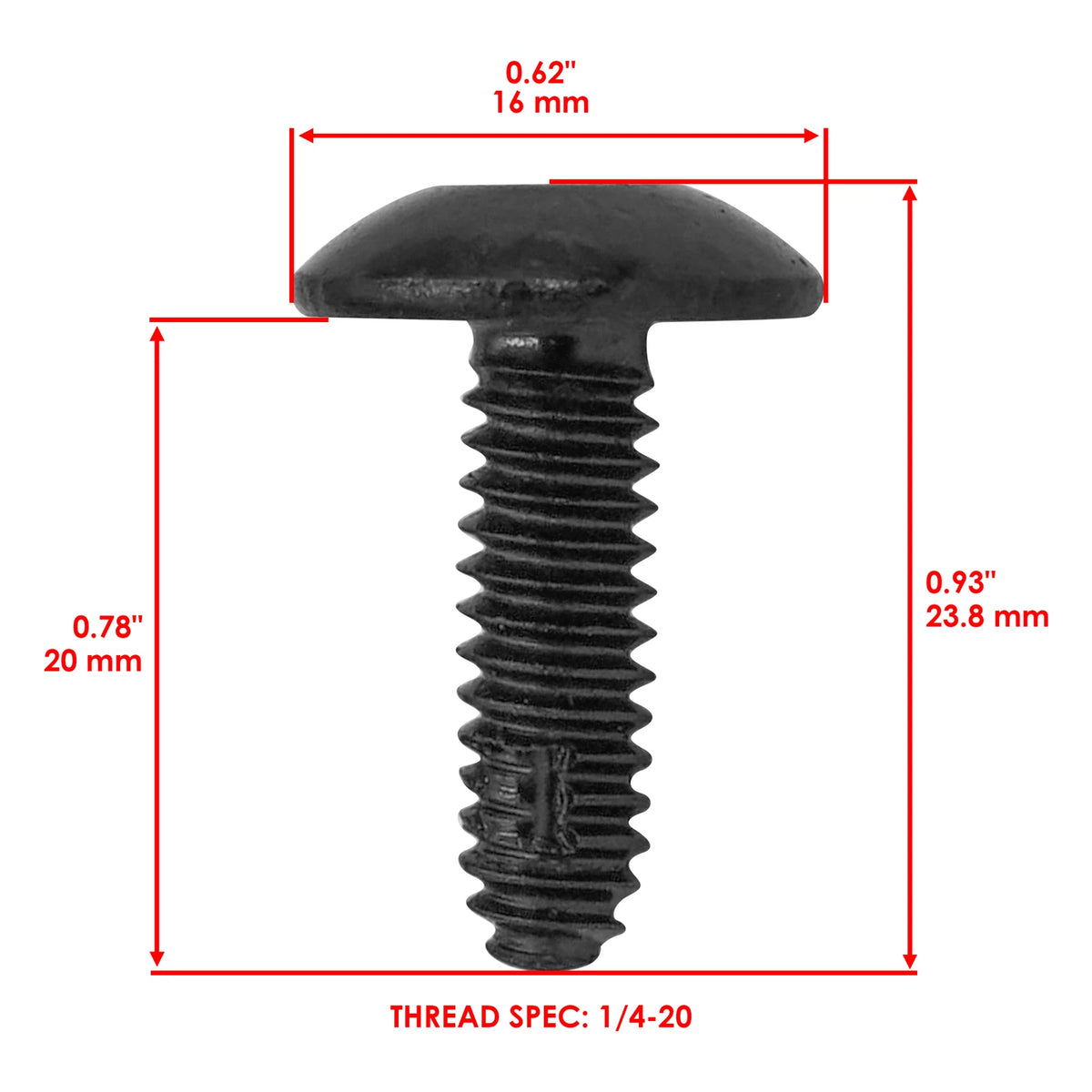2X Body Torx Screw Bolt for Polaris Ranger 400/800/900 (2010–2014) BL151A1001VS