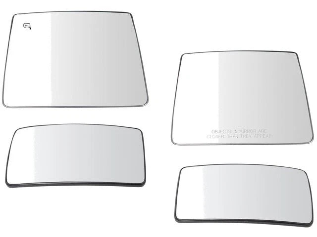 Set of 2 Door Mirror Glass for Ford F150 (2013–2014) 15964RMNN
